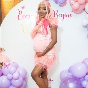 Pink BabyShower Dress